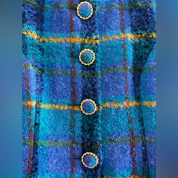 Designer Mark Eisen Tweed blazer - Picture 3 of 7